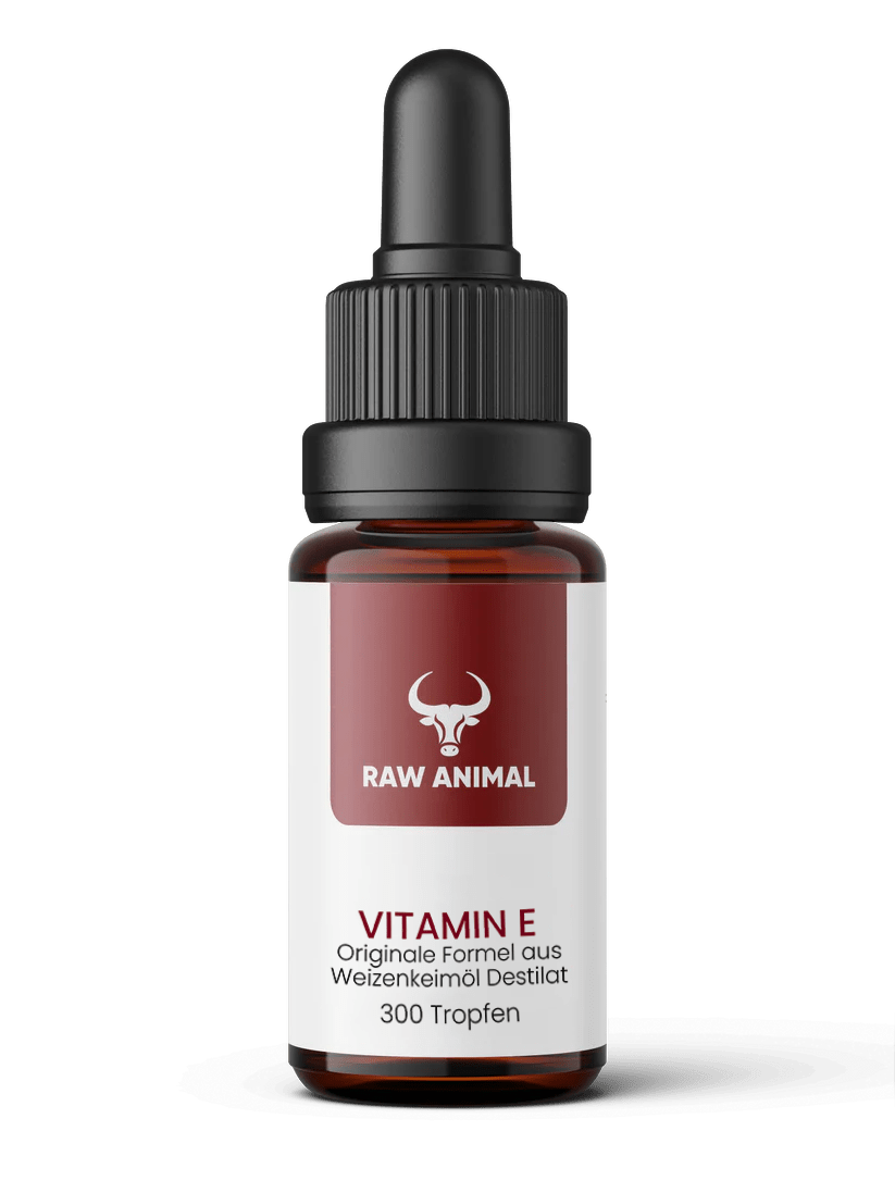 Vitamin E Tropfen aus Bio Weizenkeimöl Destillat Raw Animal - Raw Animal