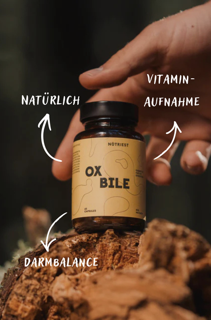 Gélules de vésicule biliaire de bœuf bio