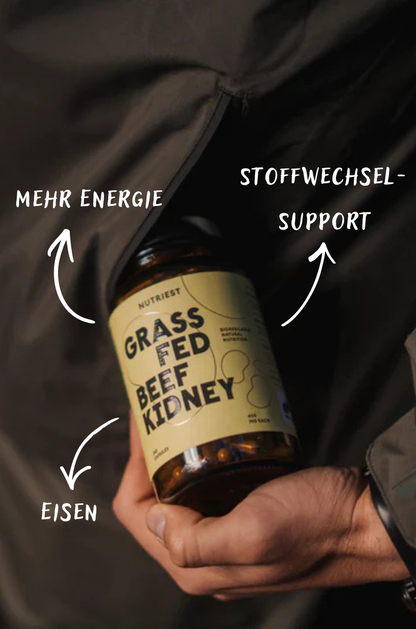 Capsules de reins de bœuf bio séchés