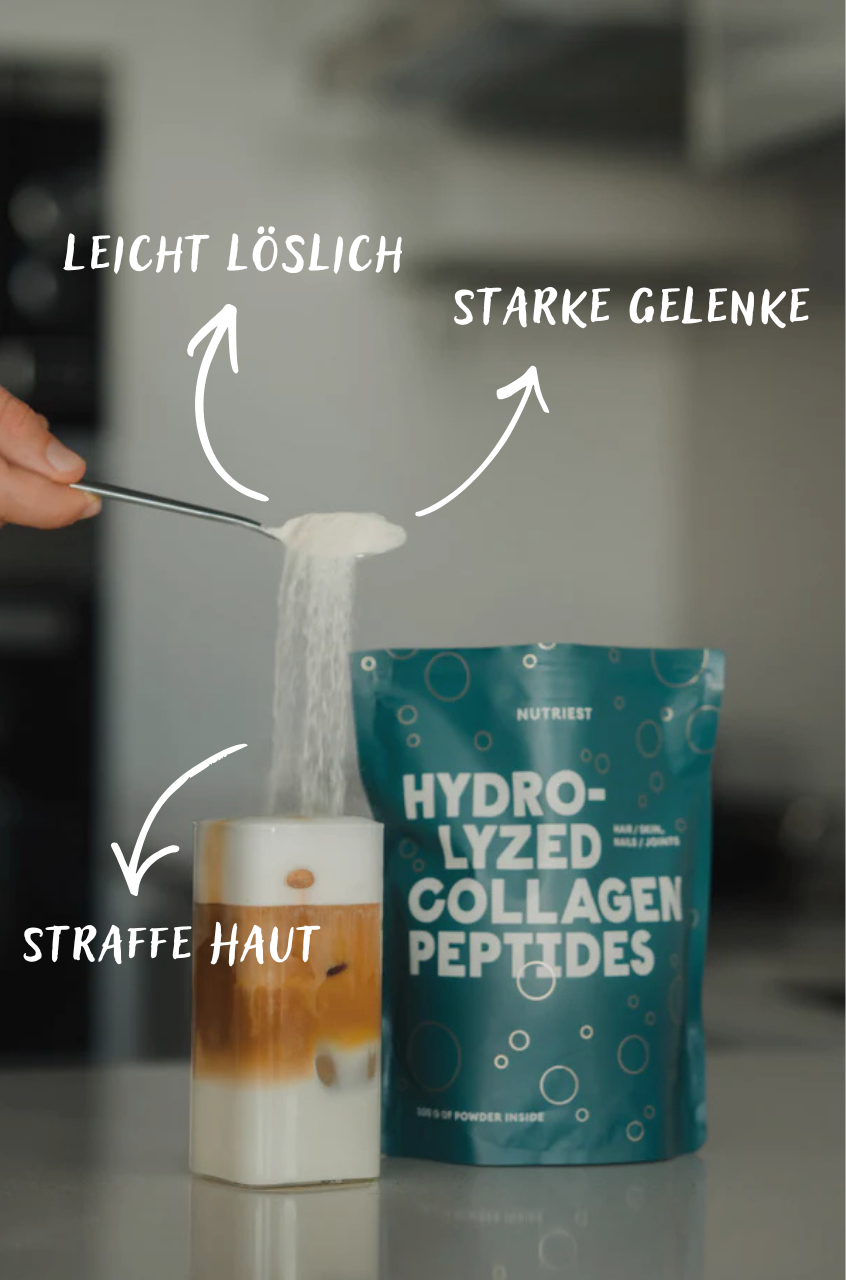 Poudre de collagène hydrolysé de bœuf nourri à l'herbe