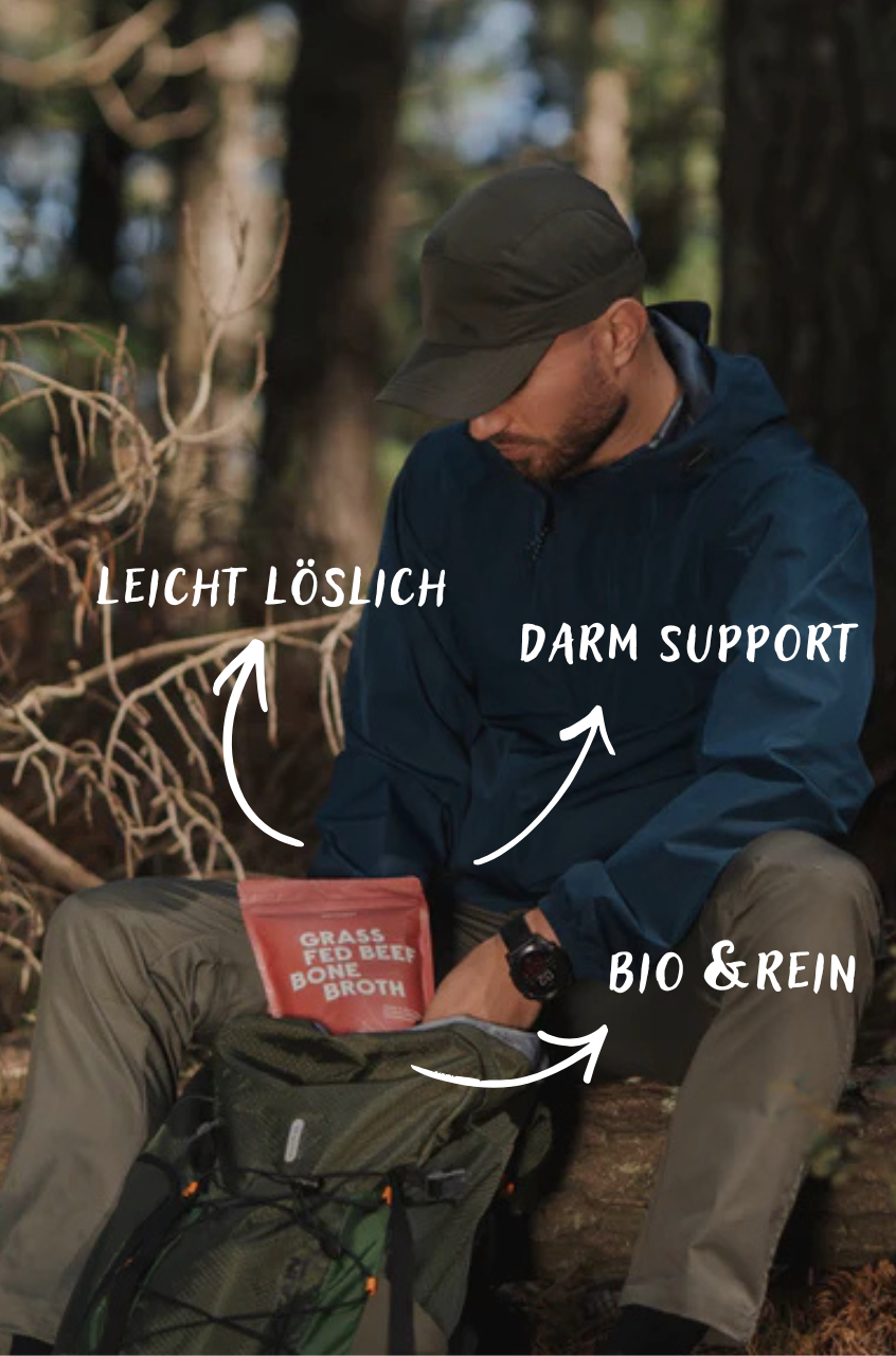 Poudre de bouillon d'os de bœuf bio