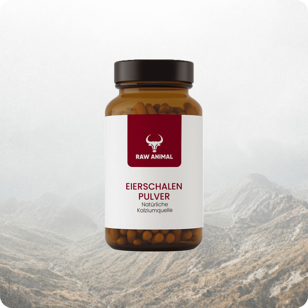 Bio Eierschalen Pulver Kapseln aus dem Elektrolyt-Trio