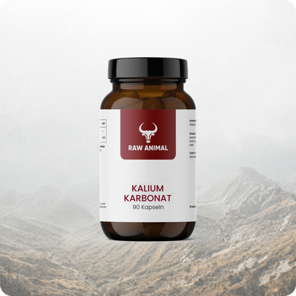 Kalium Karbonat Kapseln aus dem Elektrolyt-Trio