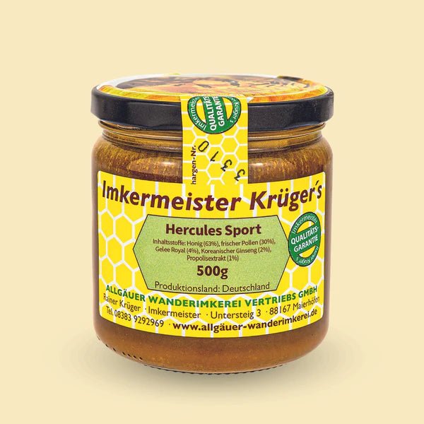 HERCULES Sport 500g Imkermeister Krüger - Raw Animal
