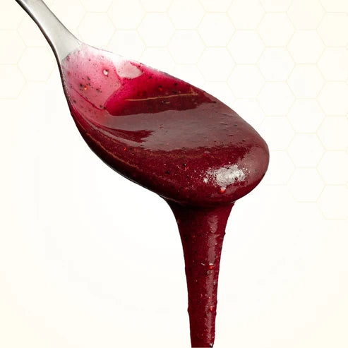 Honey with wild blueberries 250g