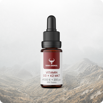 Vitamin D3 + K2 MK7 Tropfen aus dem Knochen-Trio