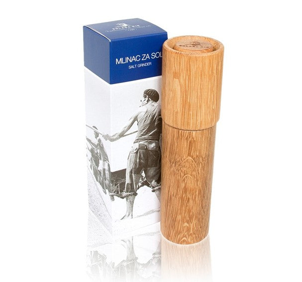 Salzmühle aus Holz mit Keramikmahlwerk – Solana Nin